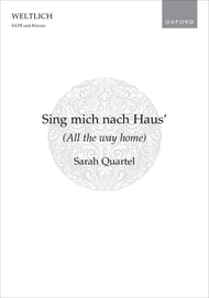 Sing mich nach Haus' SATB choral sheet music cover Thumbnail